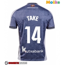 Moške Nogometnih dresov Real Sociedad Takefusa Kubo #14 Gostujoči 2025-26 Kratki rokavi